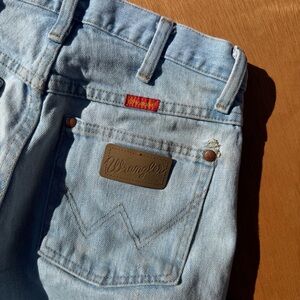Vintage Wrangler Light Wash Denim Jeans